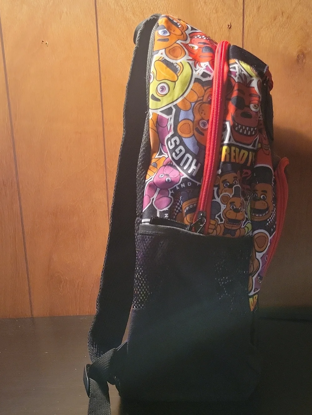 Five Nights at Freddys Black and Red  Backpack 2018